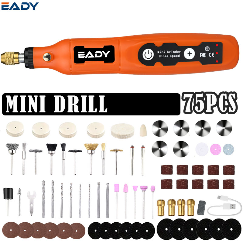 Woodworking Art - Mini perceuse sans fil USB et
