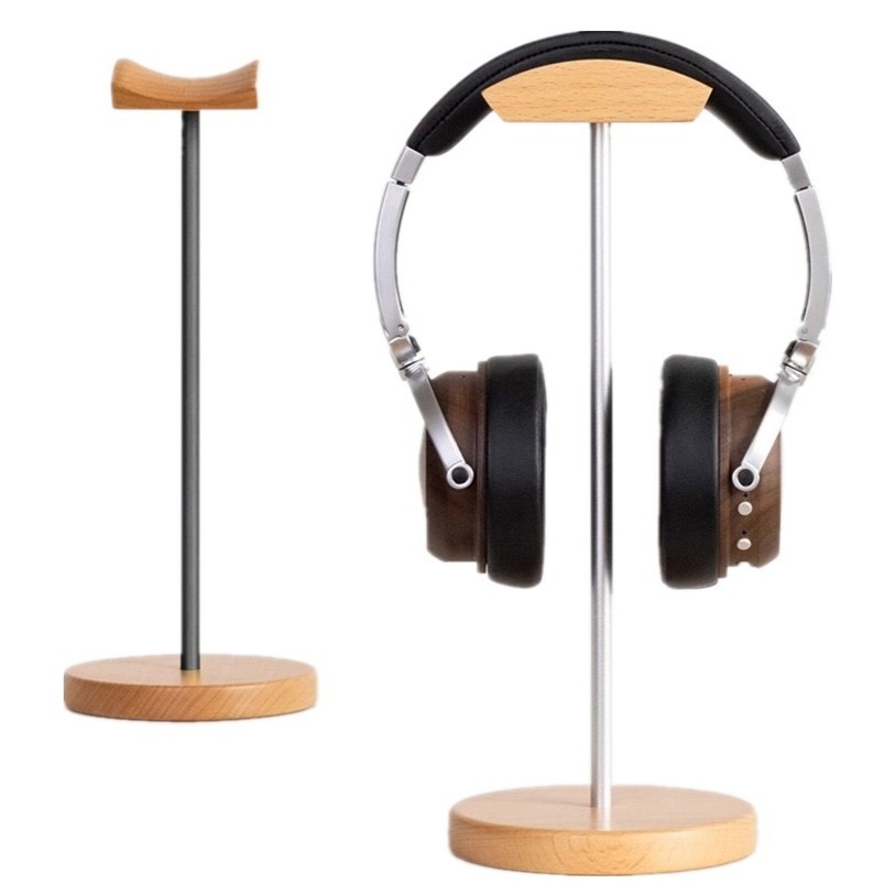 Woodworking Show - Support pour casque en bois de
