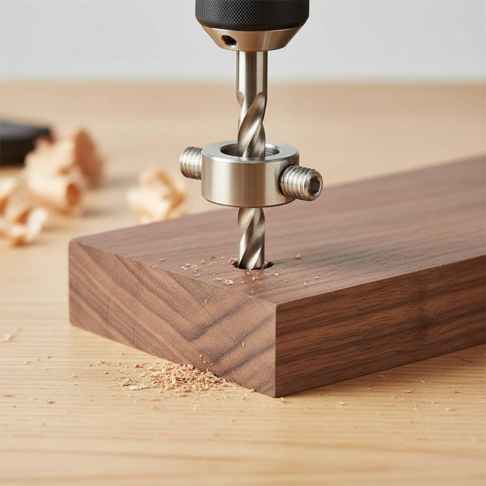 Woodworking Workshop Design - Butée de profondeur pour outil de