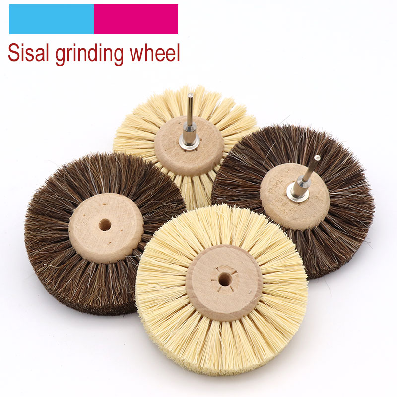 Woodworking Drills - Filament de Sisal abrasif ou brosse