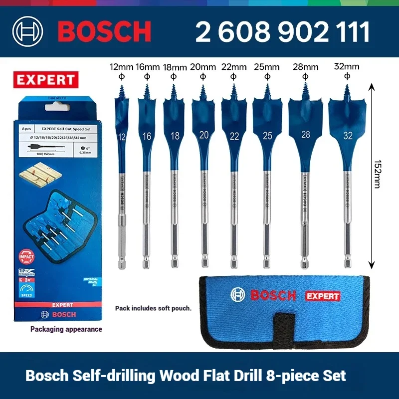 Woodworking Drills - Jeu de forets Bosch EXPERT Self