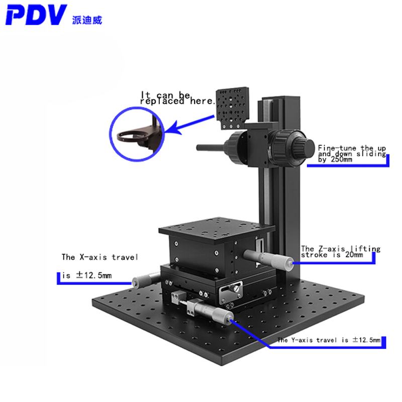 Xyz Woodworking - Objectif CCD à trois axes XYZ,