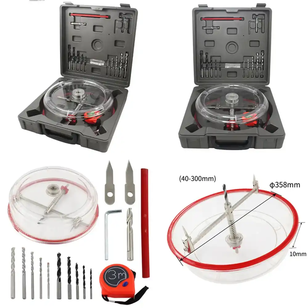 Kit de fraises à trous réglabl - Woodworking Drills avis et prix