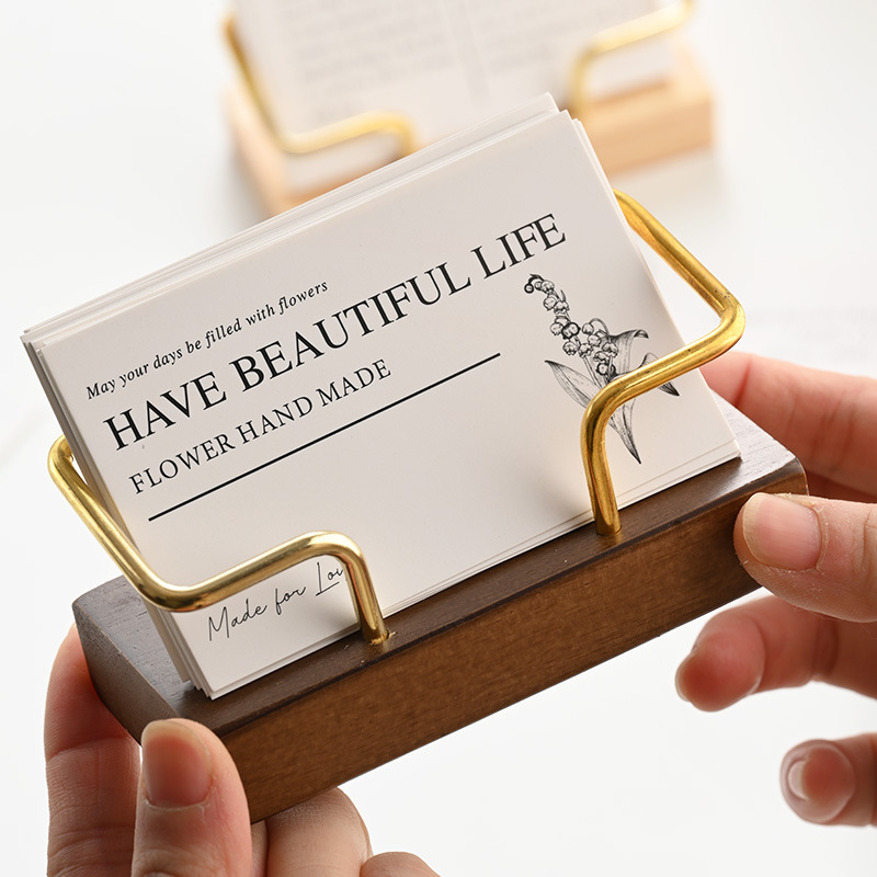 Porte-cartes de visite en bois - Woodworking Show avis et prix