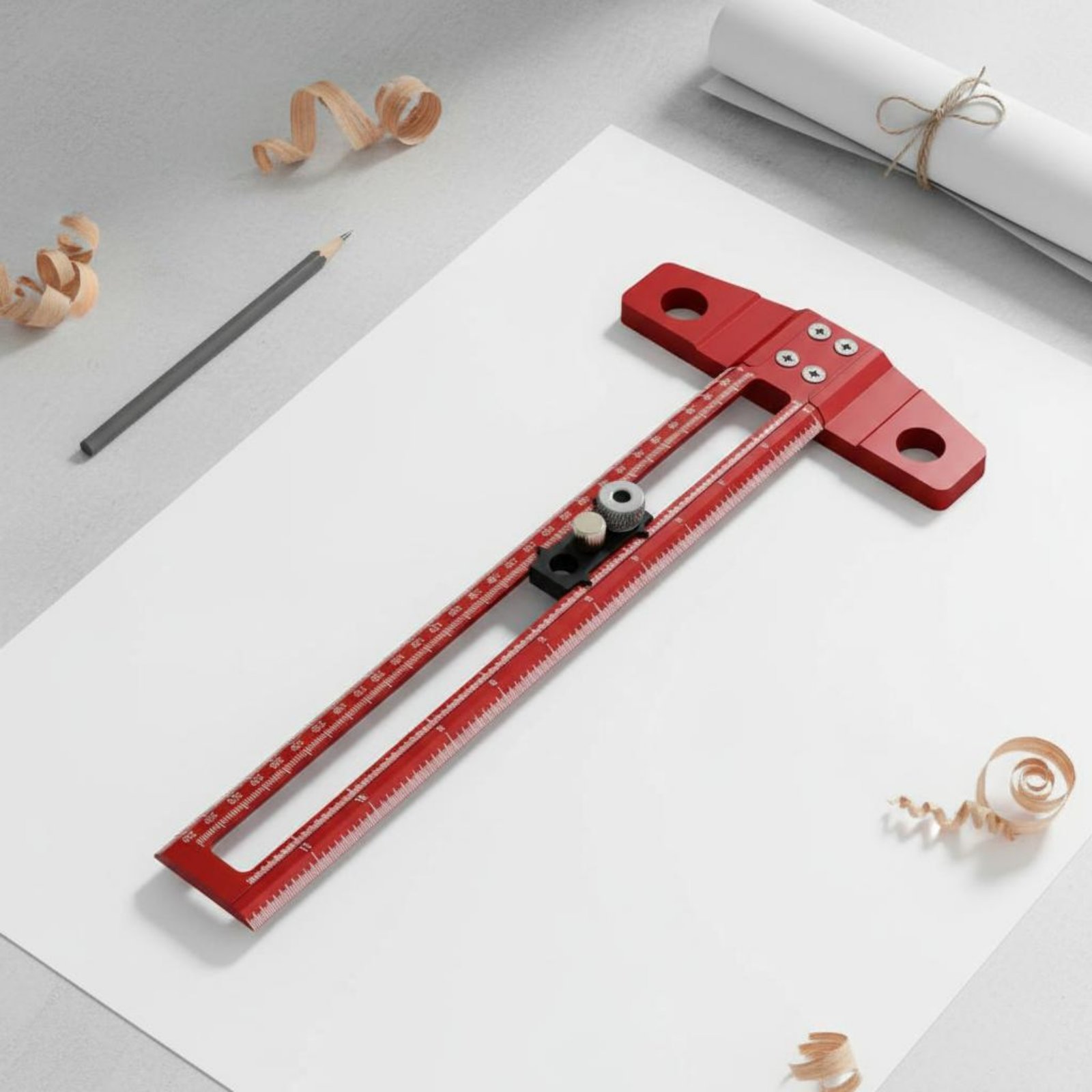 Règle en T pour le perçage, gu - Woodworking Workshop Design avis et prix