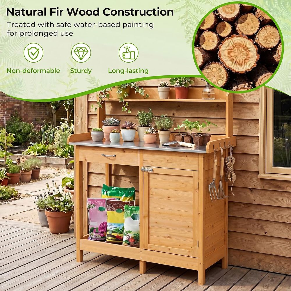 Table de travail de jardin en  - Woodworking Bench avis et prix