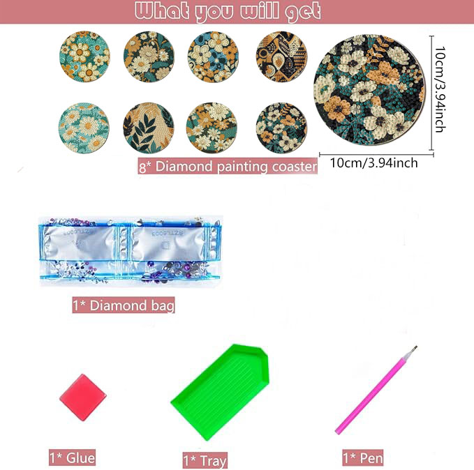 Kit de Peinture Diamant DIY 8  - Woodworking Art avis et prix